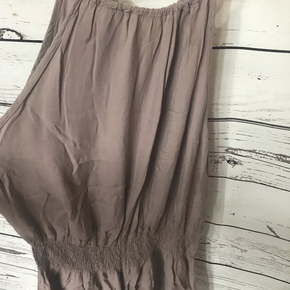Brandy Melville tan romper one size - Picture 2 of 4